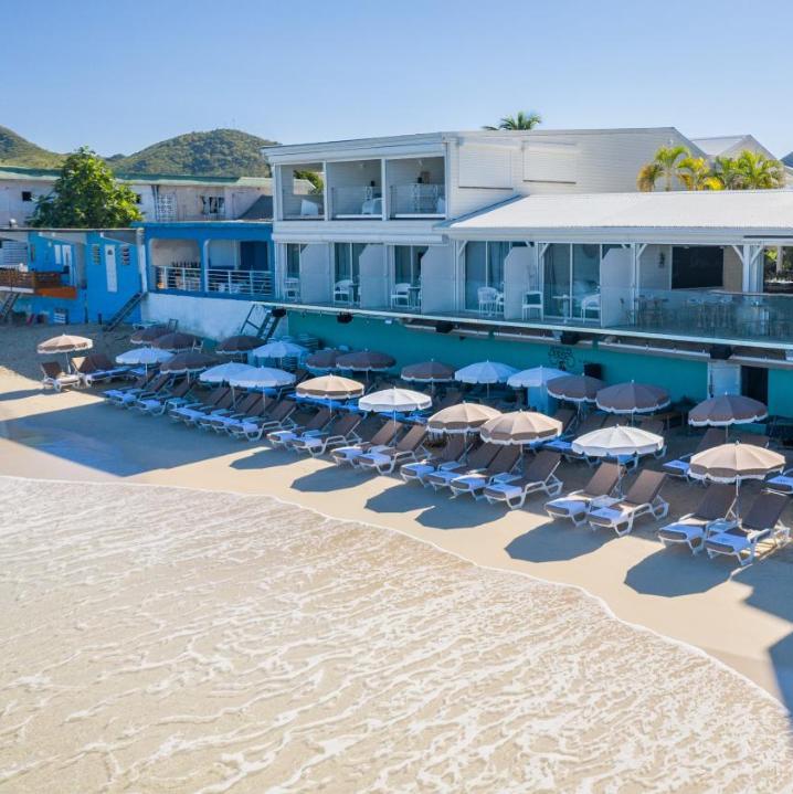 Le Temps Des Cerises Beach Hotel St Martin French West Indies 
