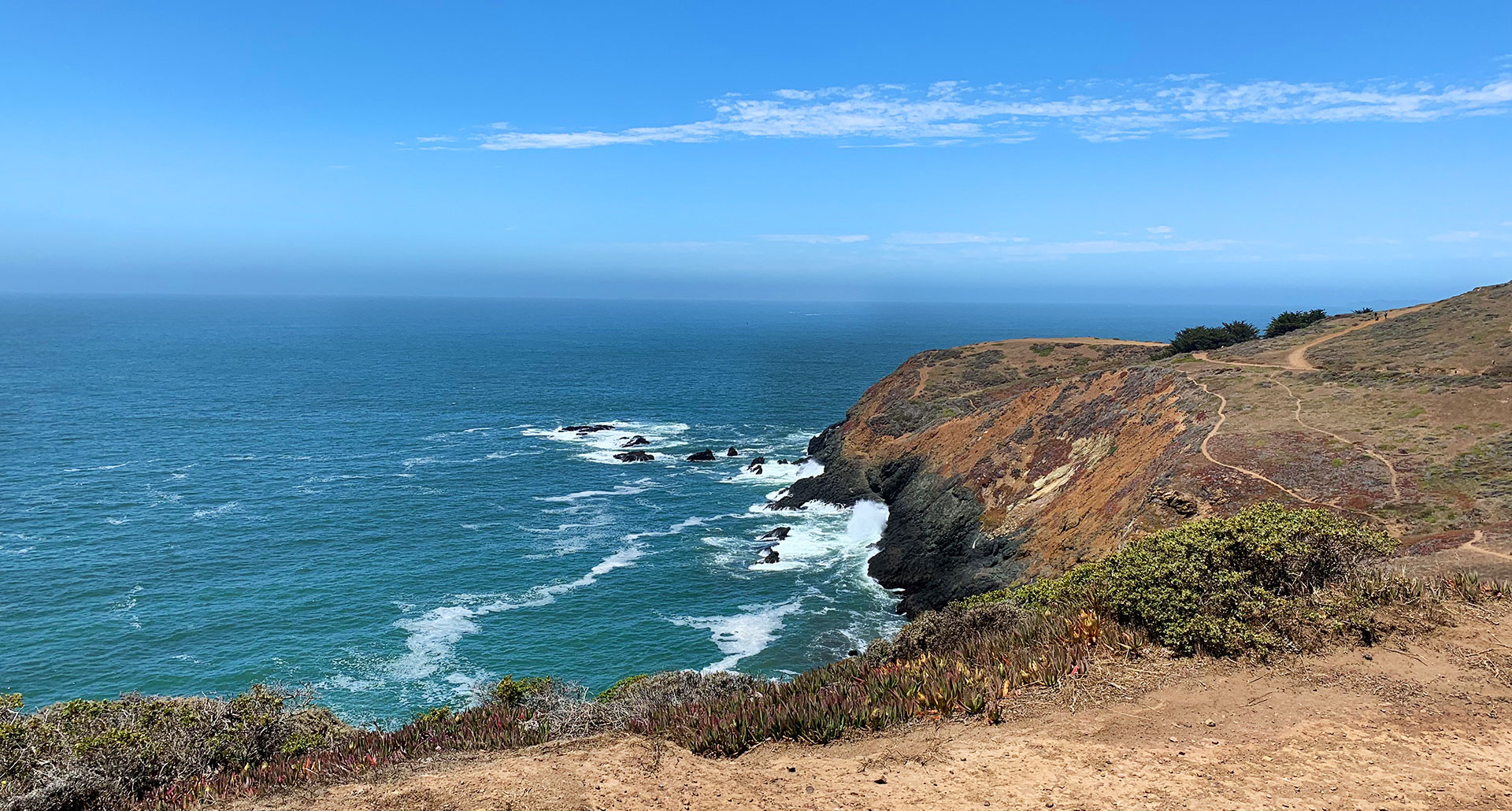 Views from a nearby hike.