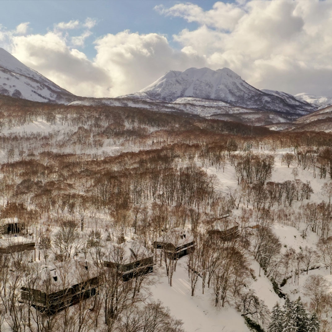 Shiguchi is a One-Key retreat outside the Japanese resort town of Niseko. ©Shiguchi