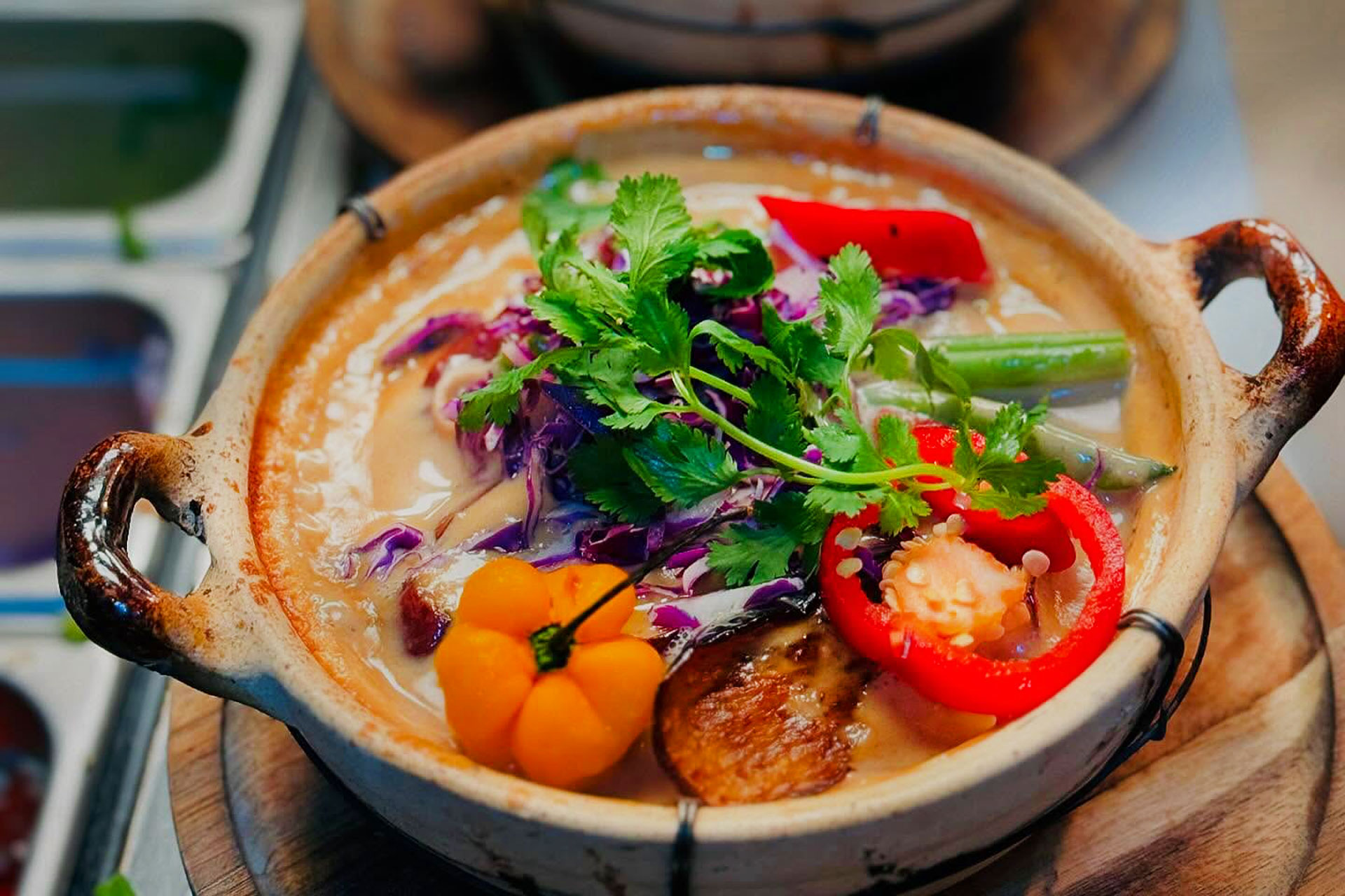 Kamayan ATL / Eggplant Curry