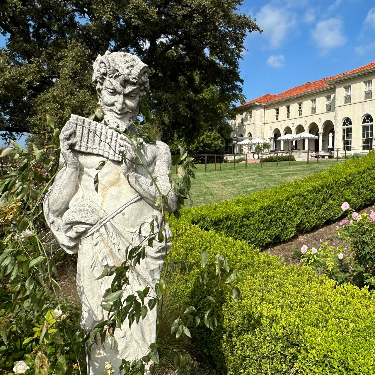Historic grounds of the Two-Key Commodore Perry Estate.