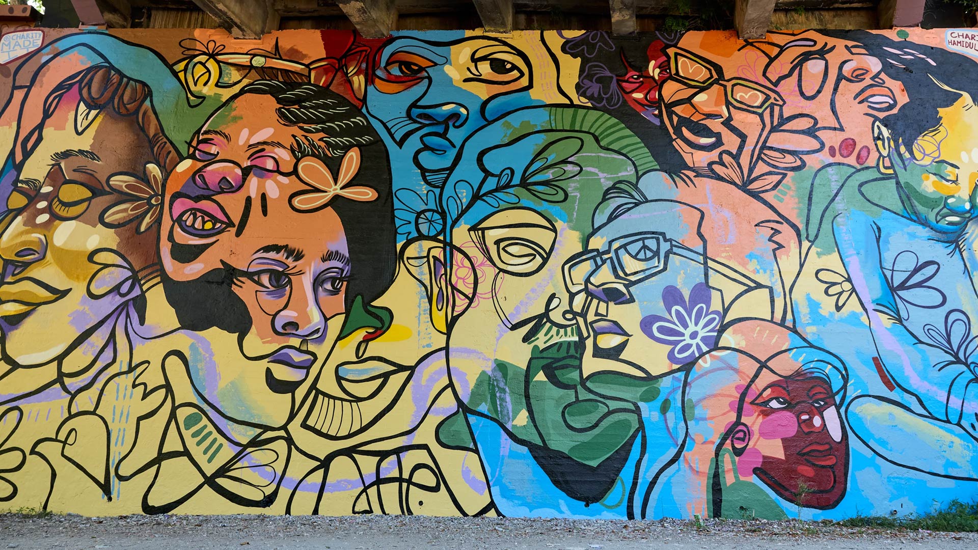 Photo by The Sintoses / Discover Atlanta | Charity Hamidullah's mural on the Northeast Trail 