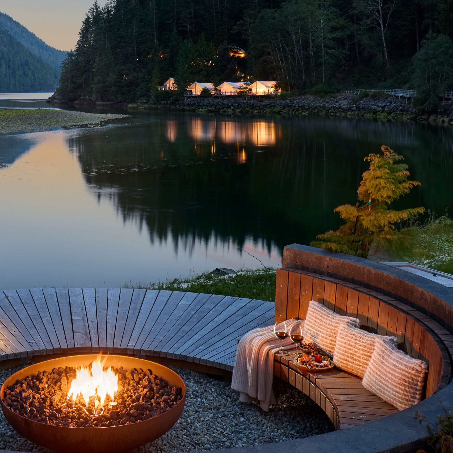 Clayoquot Wilderness Lodge, the only glamping hotel in the world to gain Three Keys.