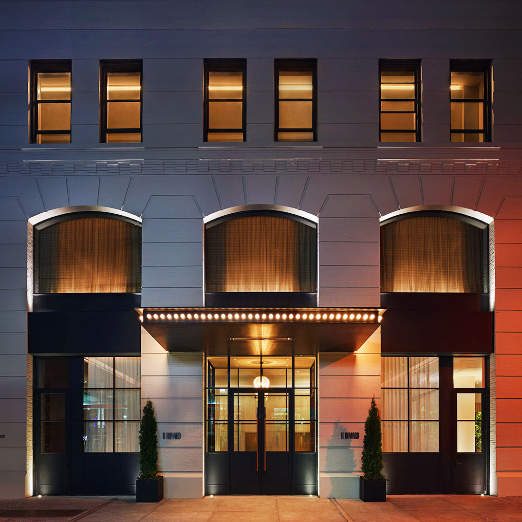 11 Howard in Soho, among the only MICHELIN hotels with a MICHELIN restaurant.