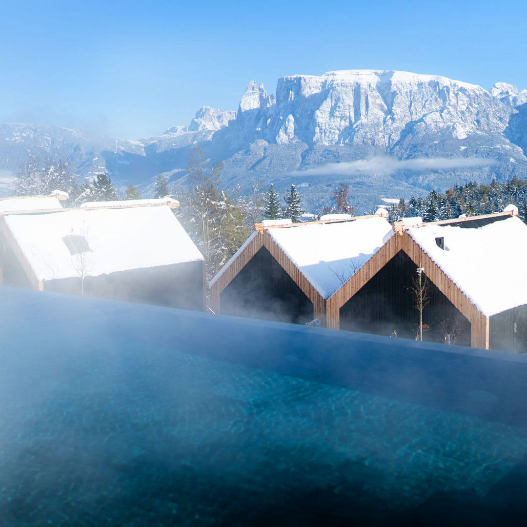 Adler Lodge Ritten, in a wooded glade just outside Bolzano. ©Adler Lodge Ritten