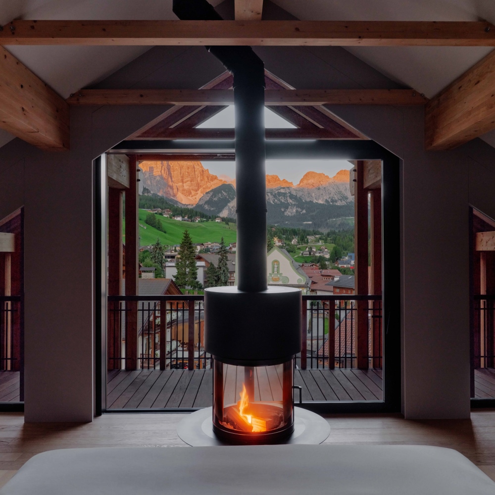 Aman Rosa Alpina, an update of a beloved 1930s mountain lodge.©Aman Rosa Alpina