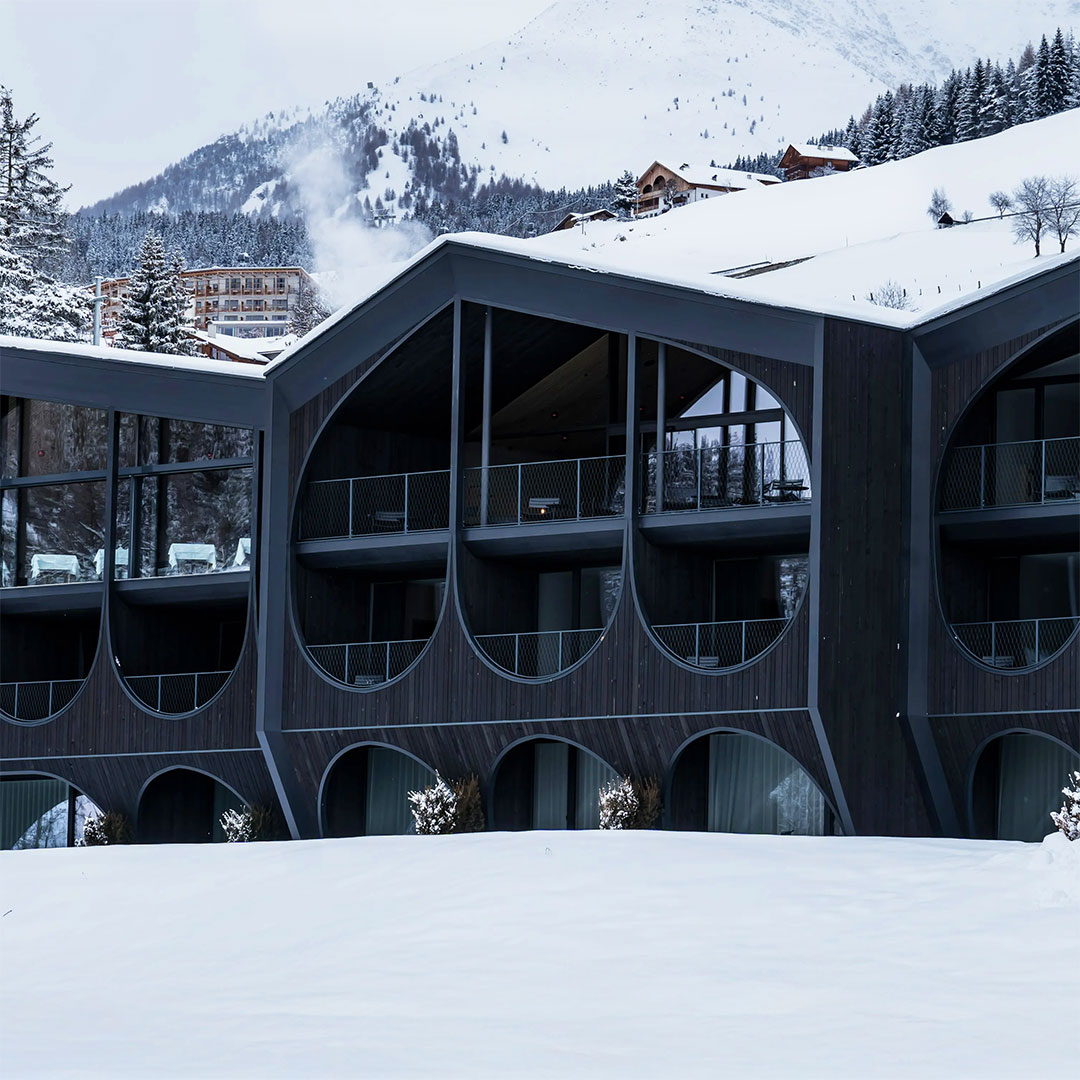 Milla Montis, with some of the most modern design in the Dolomites. ©Milla Montis