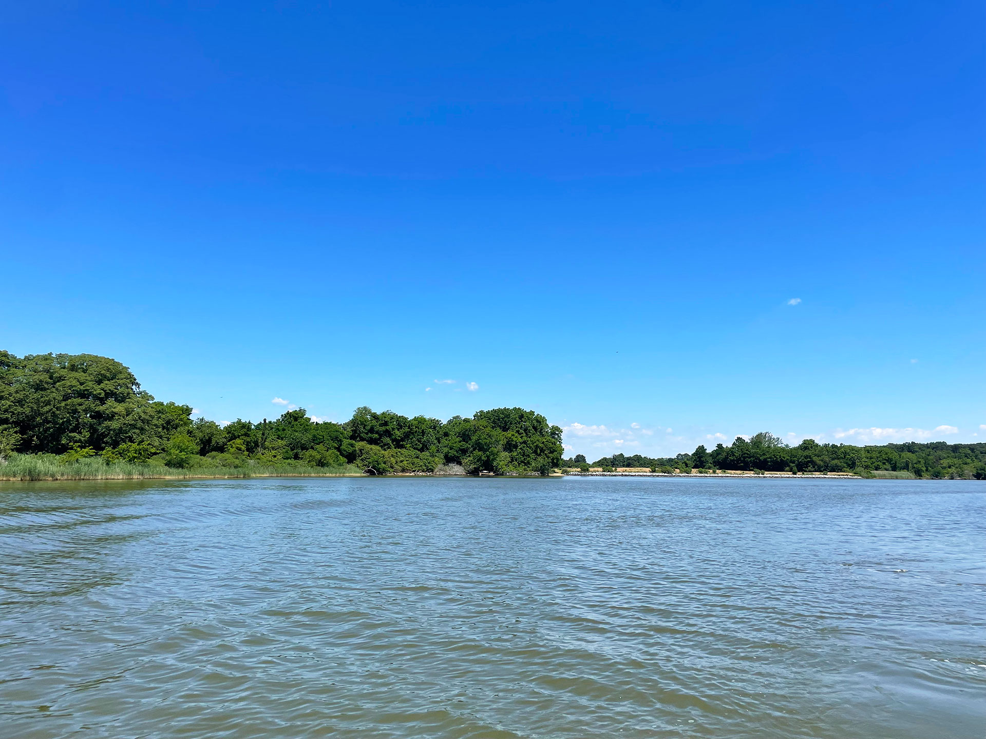 Choptank River in Cambridge, Maryland