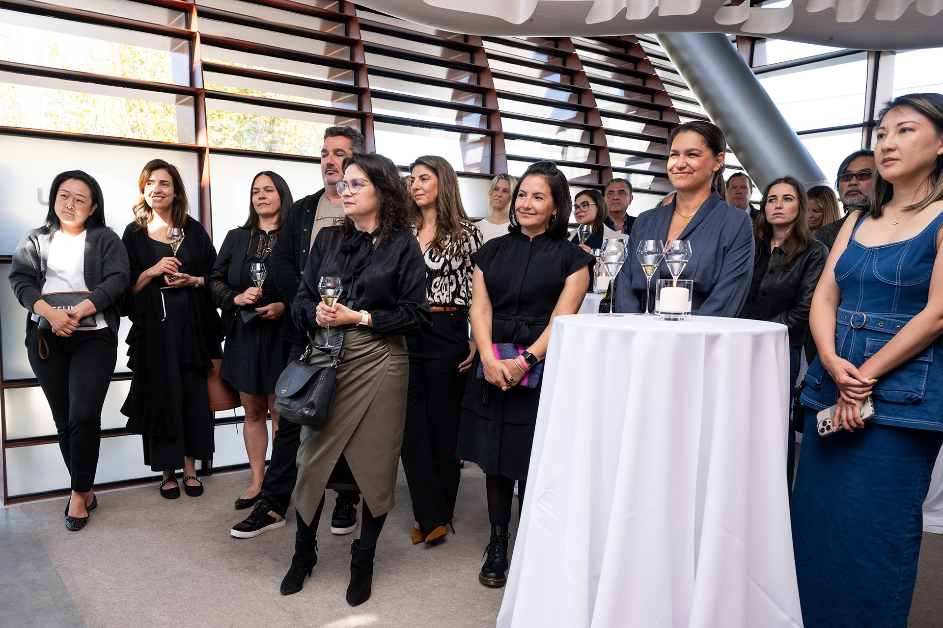 Attendees Learning about The Gaggenau Expressive Series