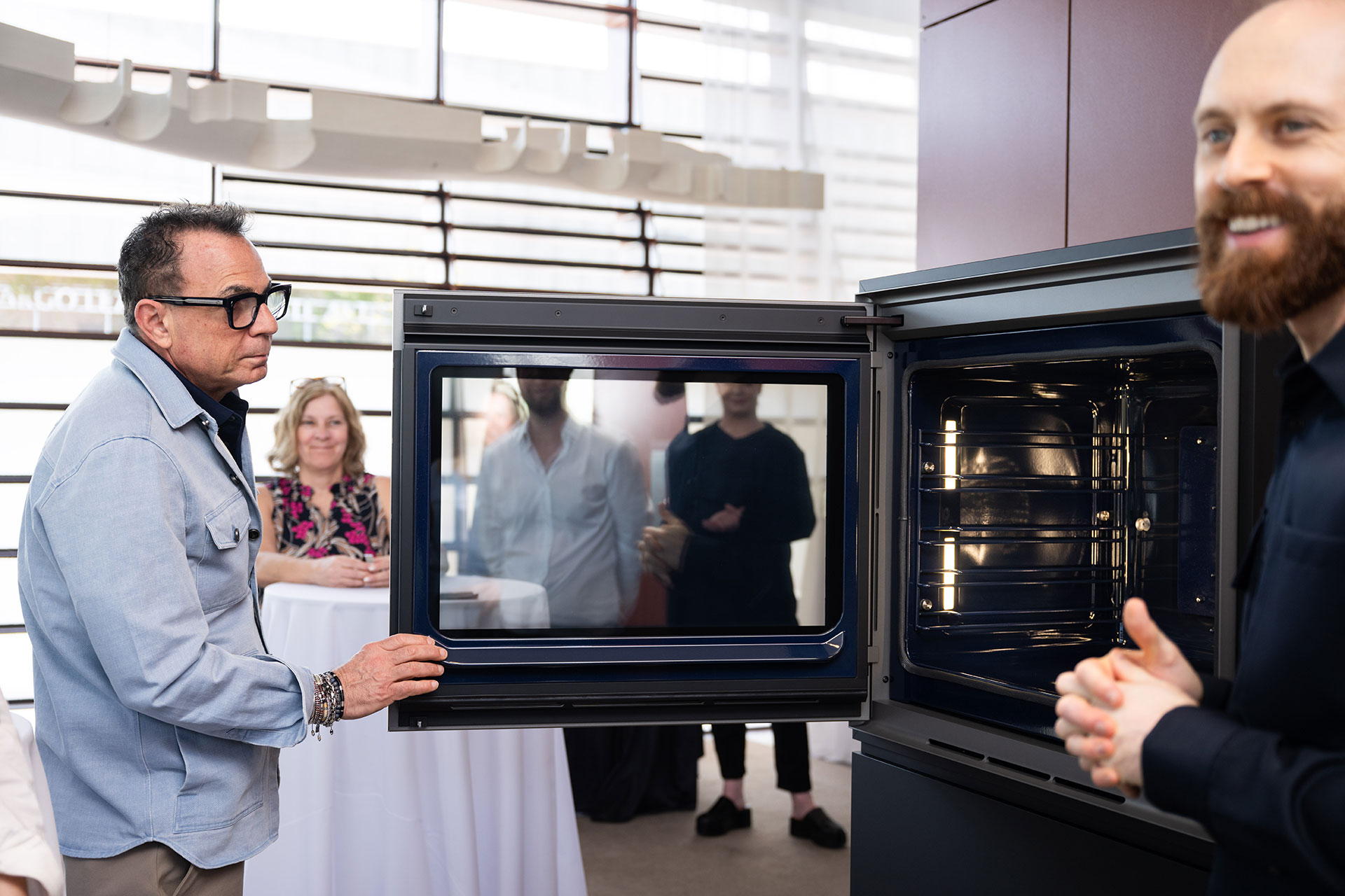 Chef Josiah Citrin of two Michelin-starred Mélisse examines the latest innovation from Gaggenau — the all-new Expressive Series 30” Oven 