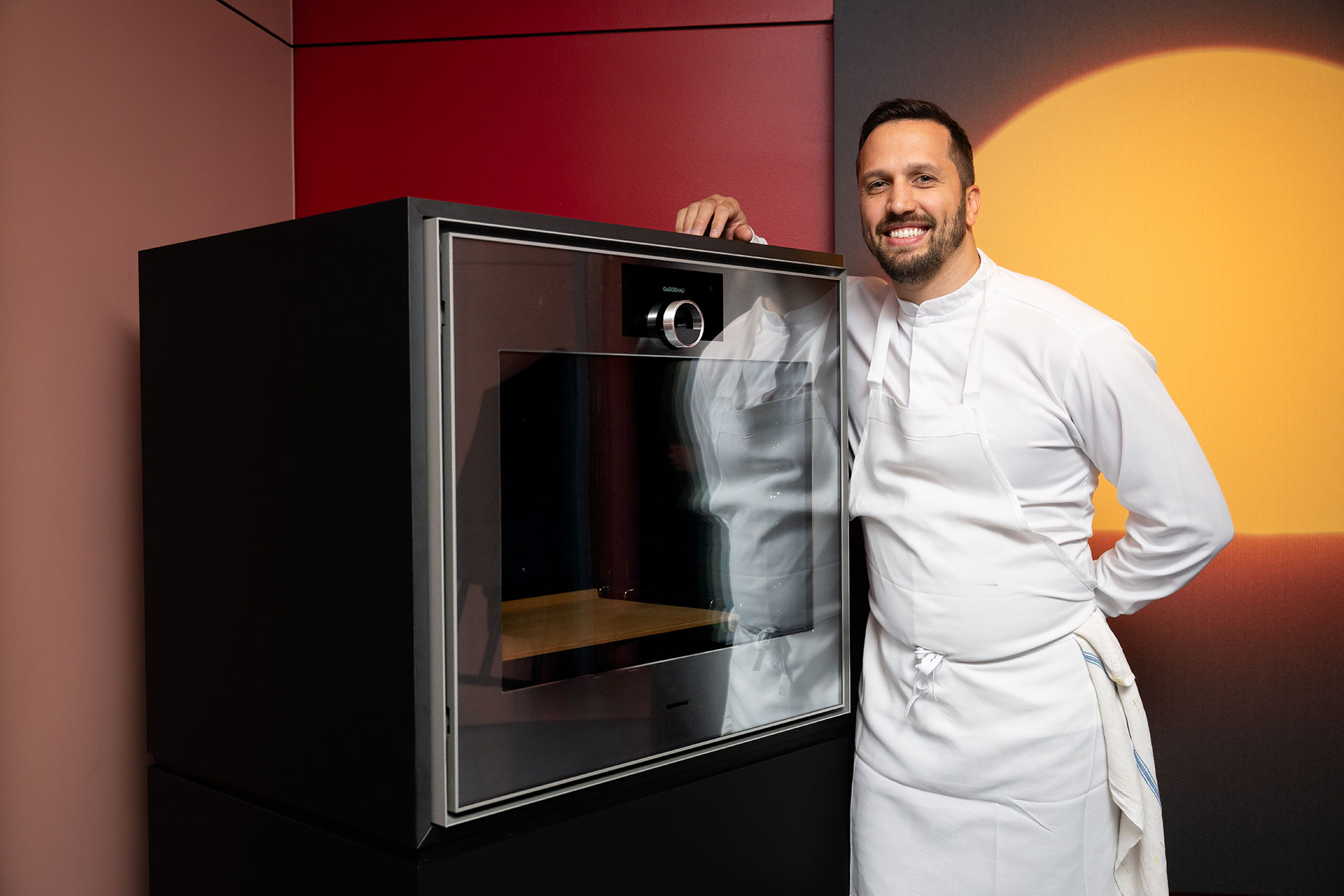 Chef Franco Sampogna of Michelin One Star Frevo in New York City welcomed designers and architects to preview the new icons of Gaggenau with an immersive dining experience.