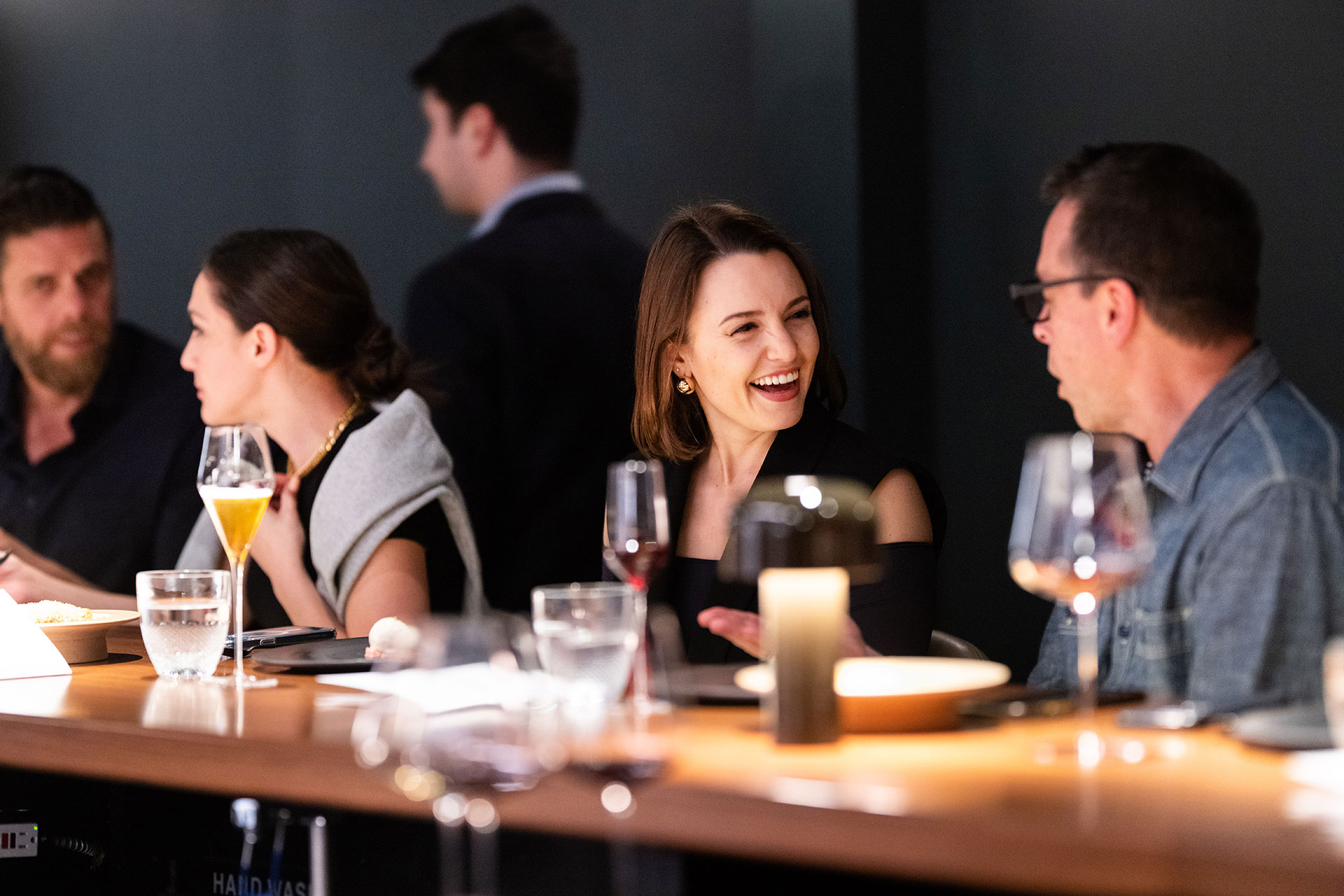 Guests Enjoy the Curated Menu