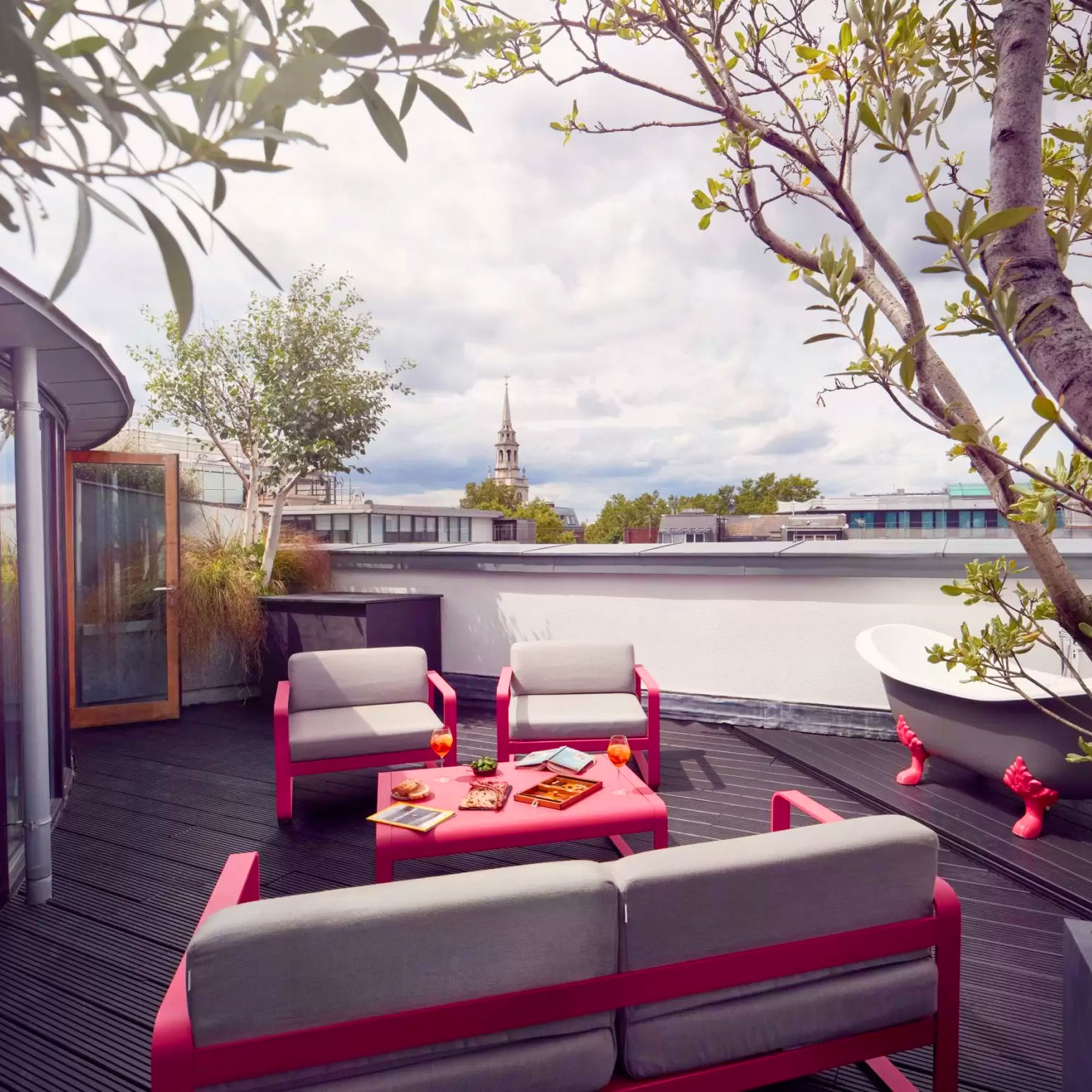 A charming rooftop space is the cherry on top at Marrable's (© Marrable's)