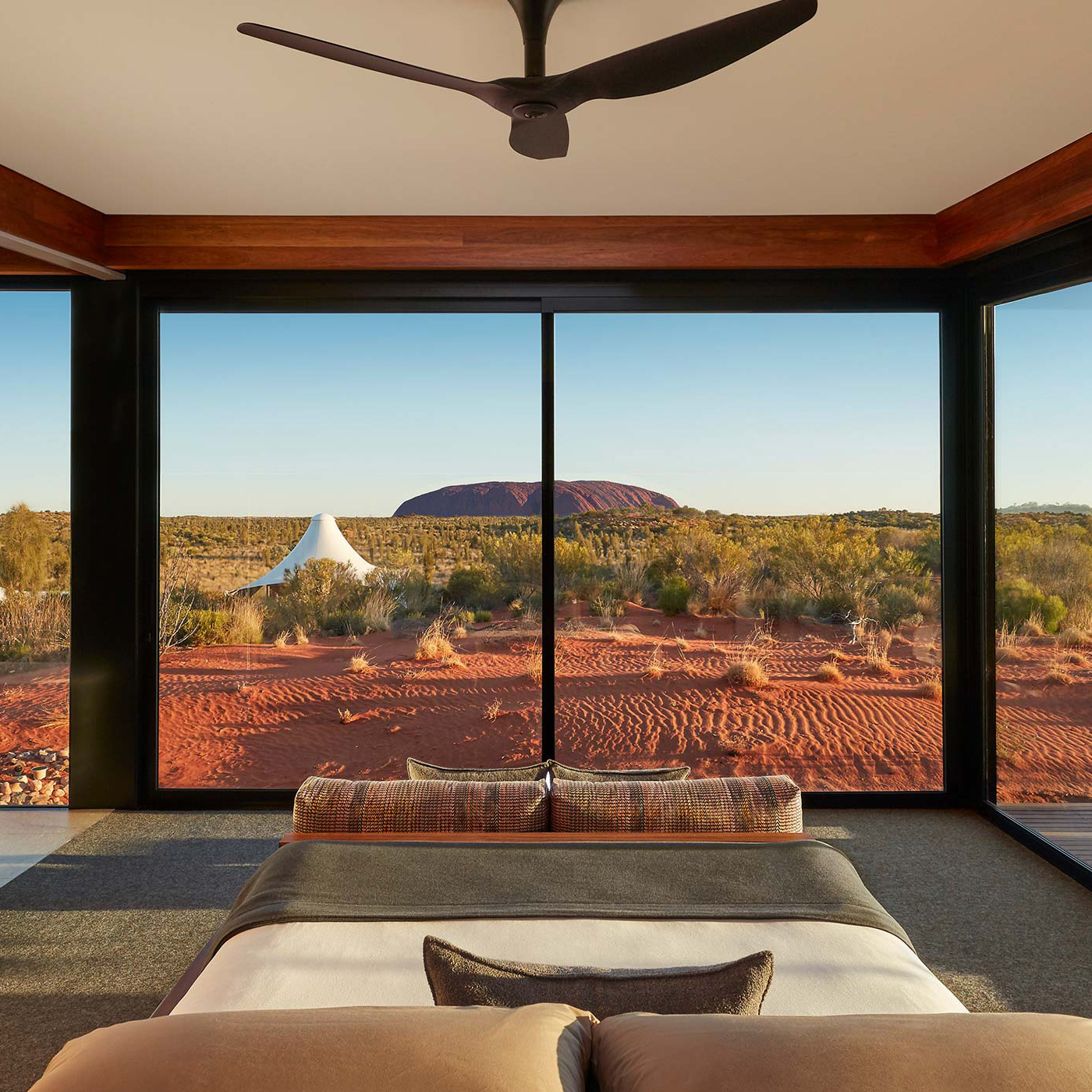 Longitude 131, a 16-pavilion retreat in Australia's Red Centre.