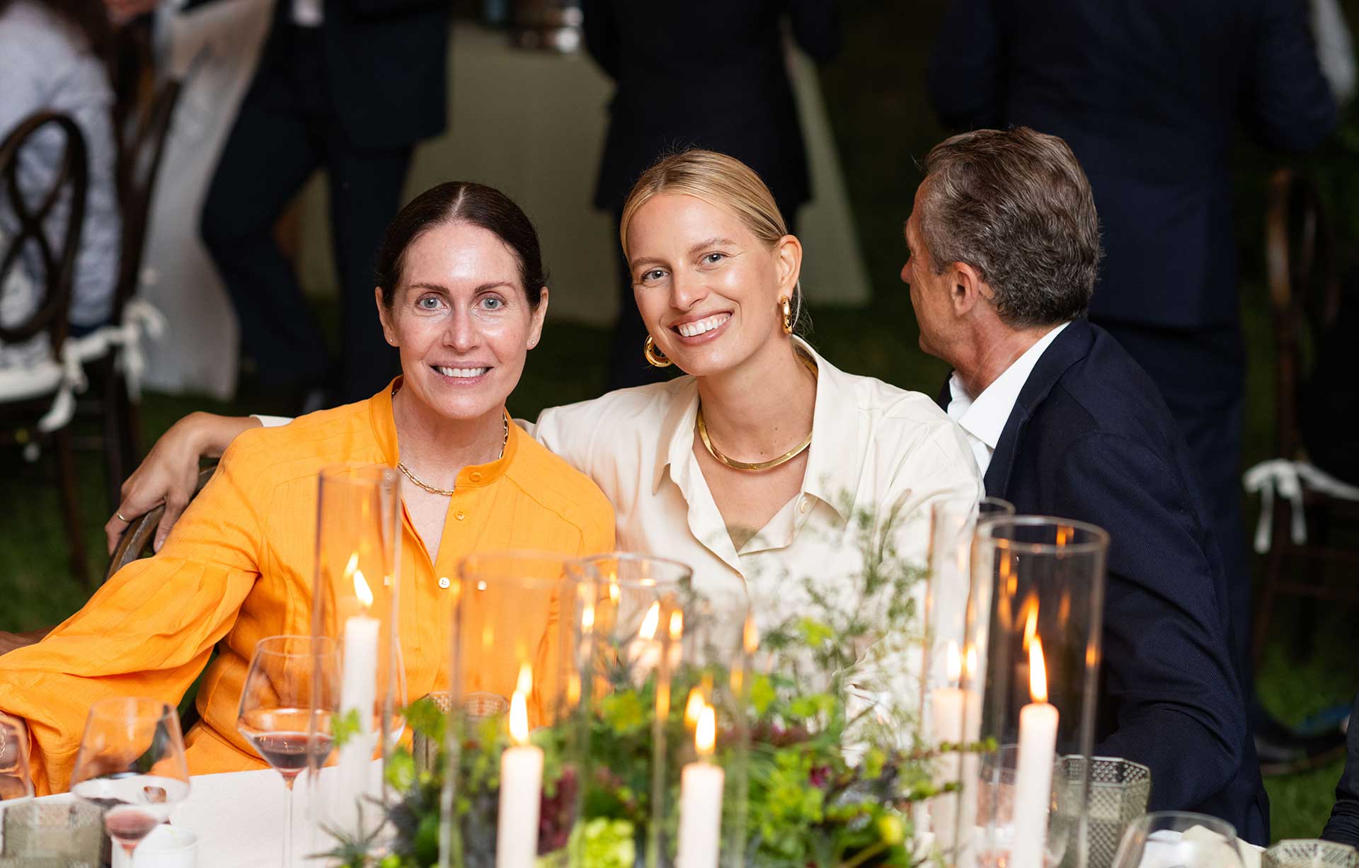 Laura Cunningham and Karolina Kurkova