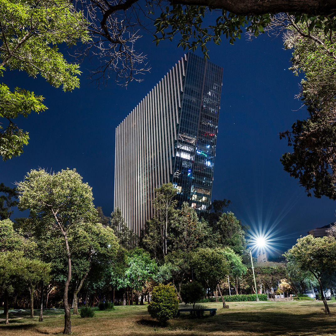 Above one of Mexico City's most impressive parks, the luxe hotel Alexander.