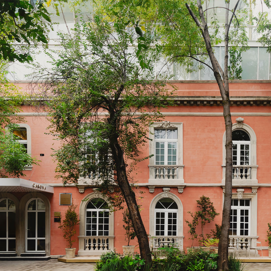 The Belle Époque mansion home to Casona Roma Norte.