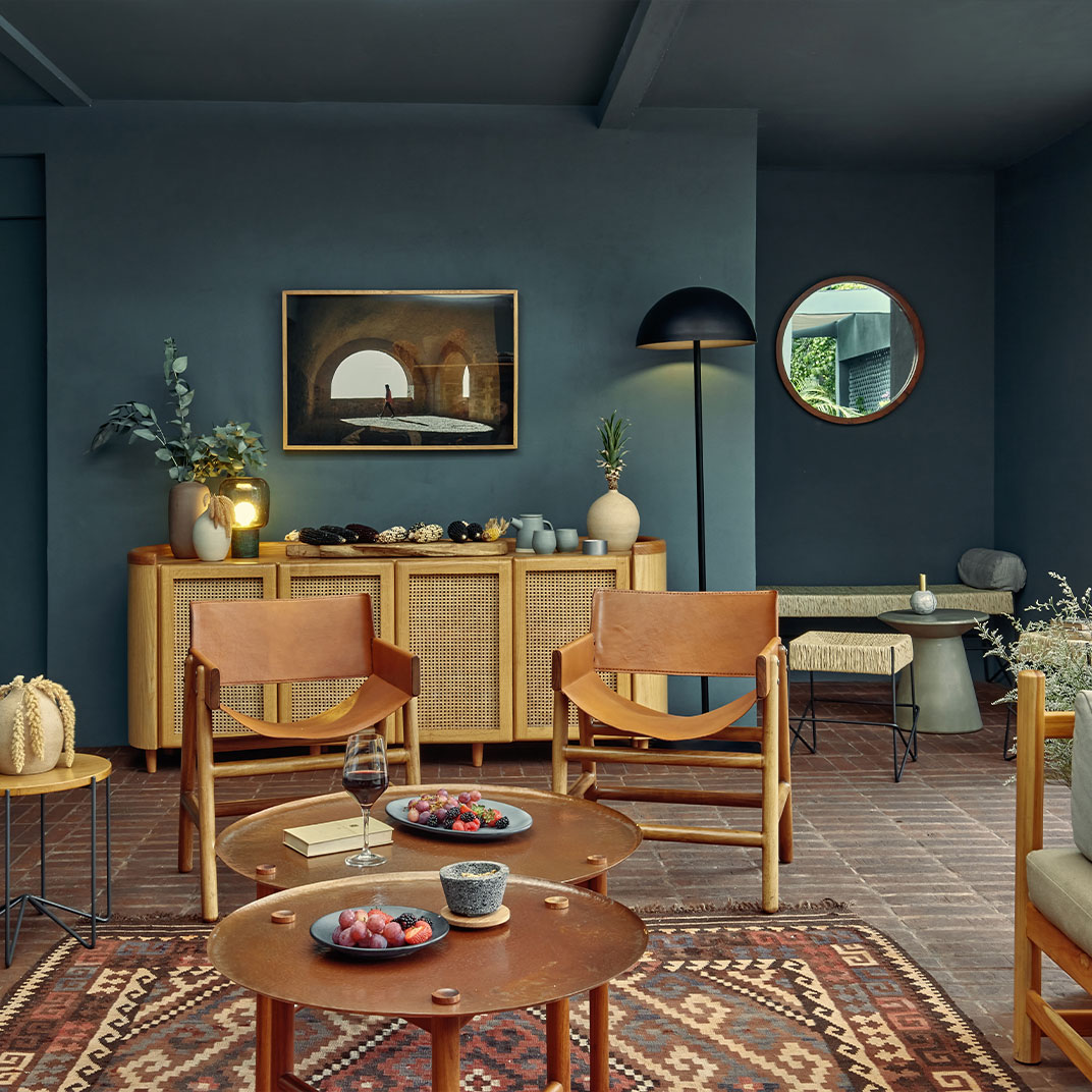 Stylish design at the homey Uma Casa in Mexico City.