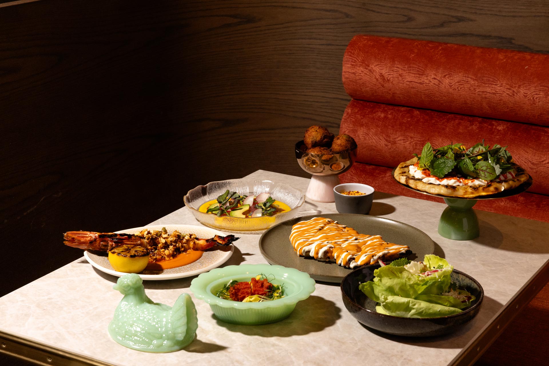 ©Natalie Black/Markette - Spread of Markette's most popular dishes