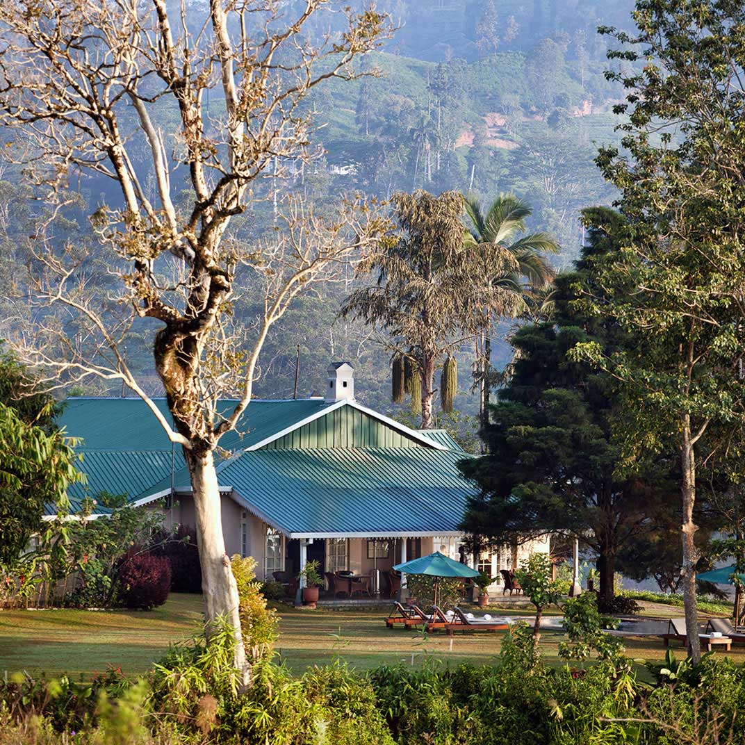 Ceylon Tea Trails, with Three Keys, is Inspectors' top-rated hotel in Sri Lanka. © Ceylon Tea Trails