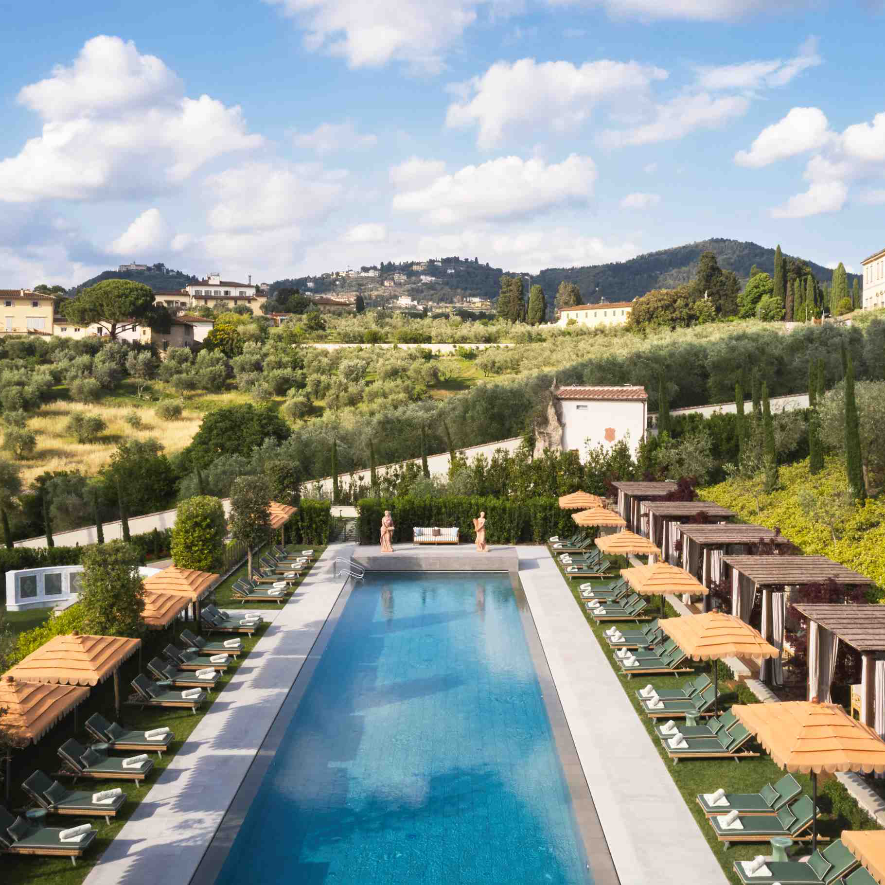 Collegio alla Querce, a historic boarding school reborn as a romantic Tuscan retreat.