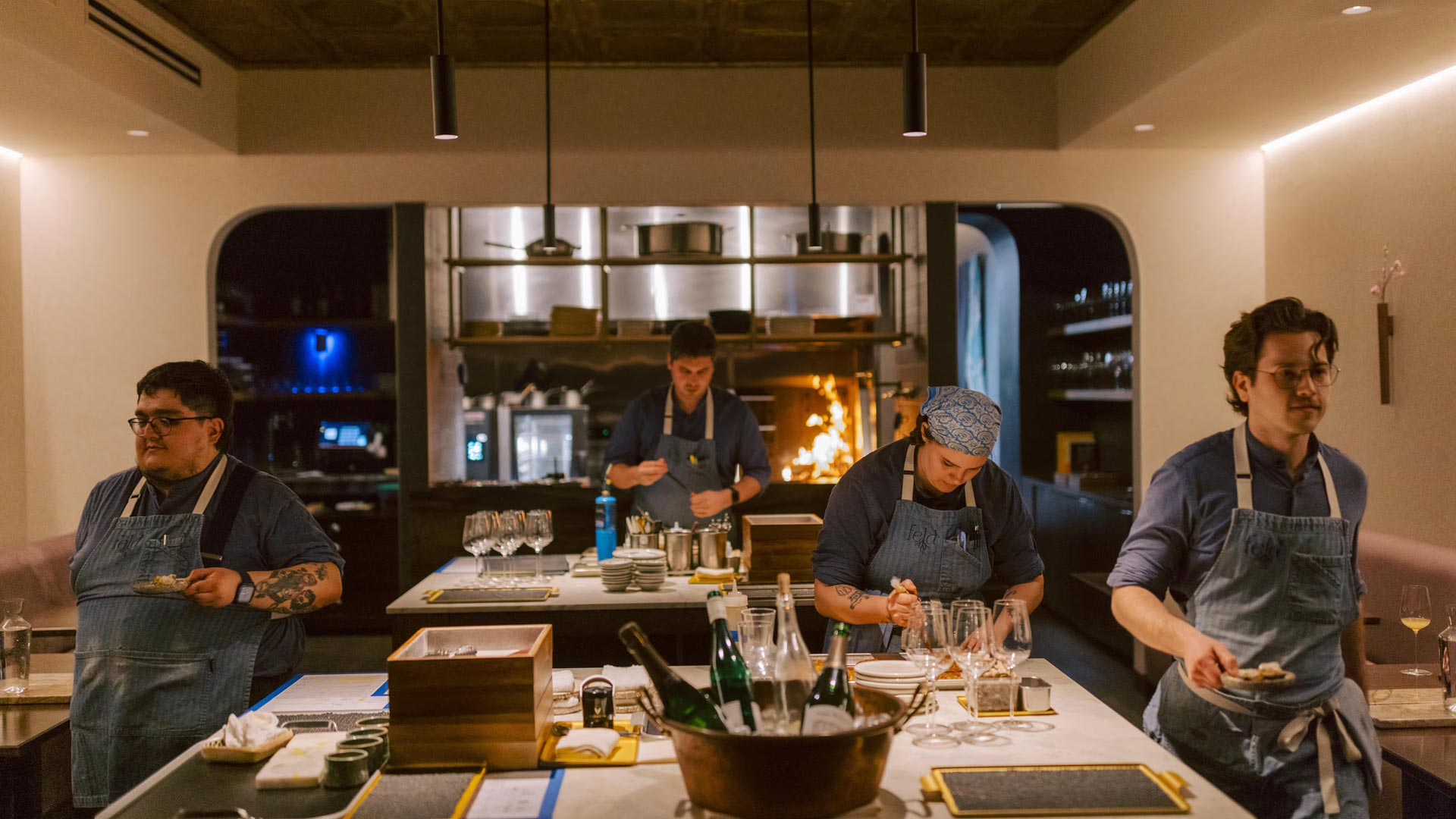 Feld service in action - ©Feld