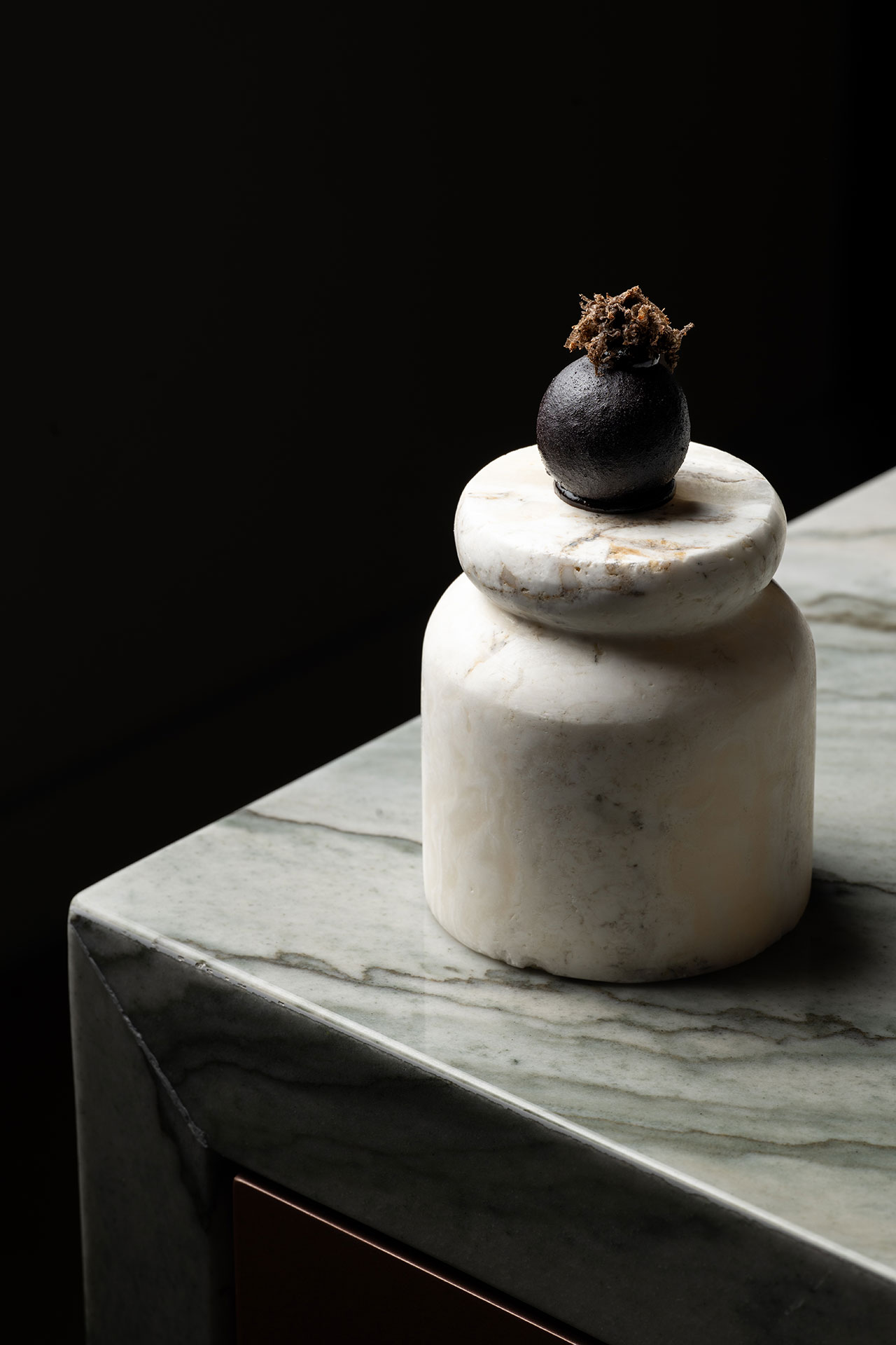 Bite created using Gaggenau Expressive Series at Design Miami