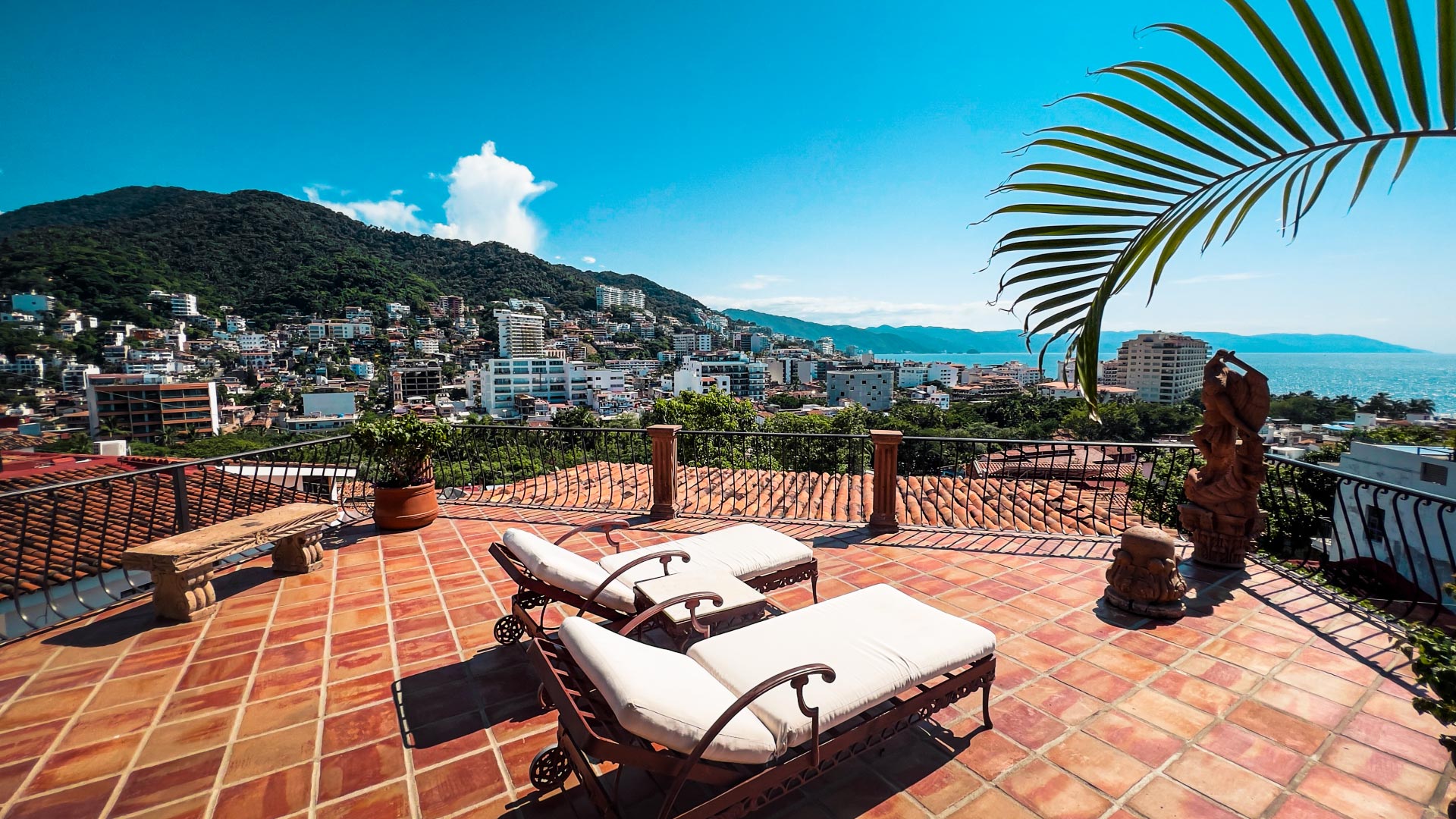 View of Puerto Vallarta from the San Miguel Presidential suite - ©Hacienda San Angel