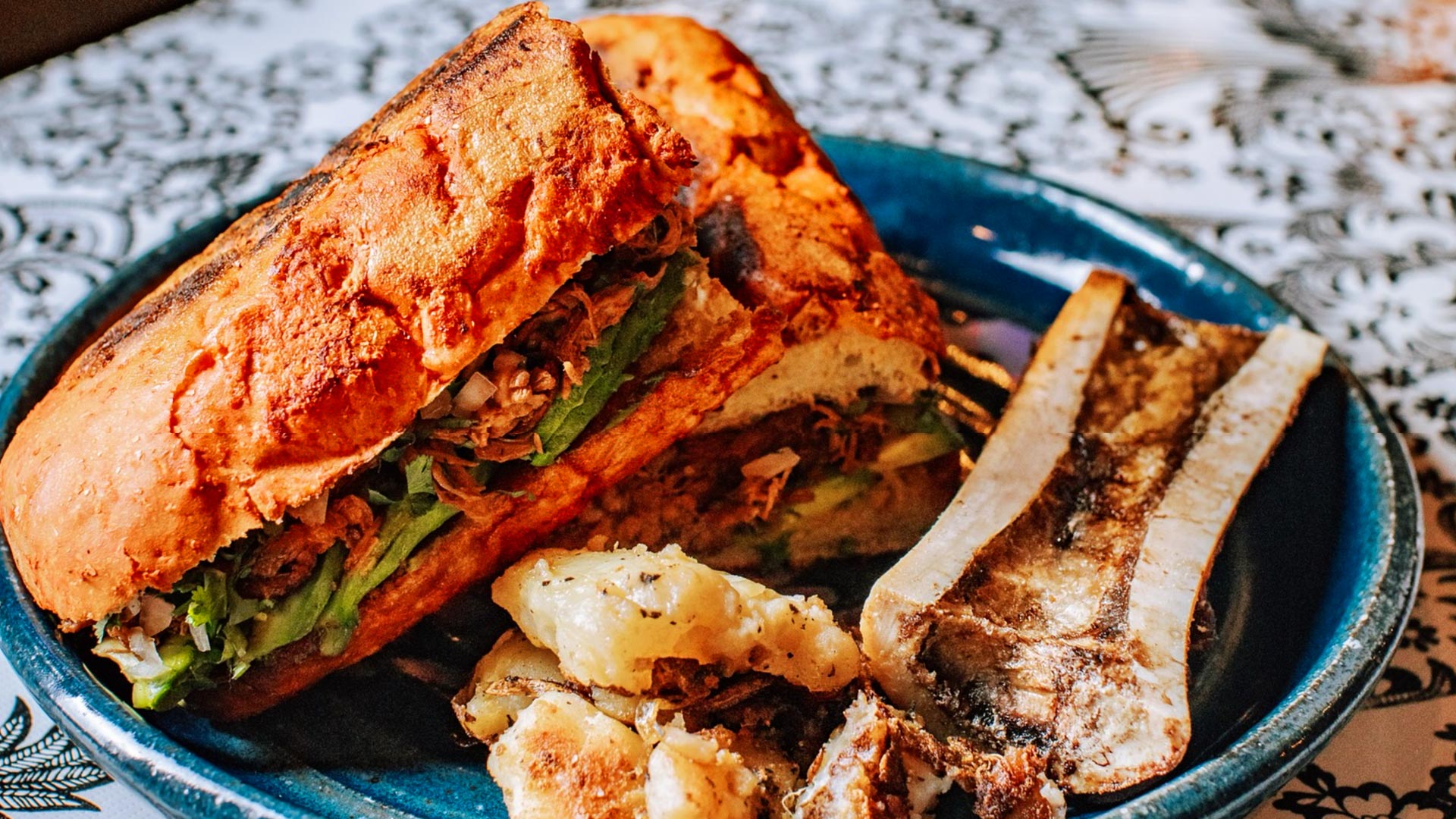 Pambazo with Campechano - ©Andi Whiskey/La Diabla Pozole y Mezcal