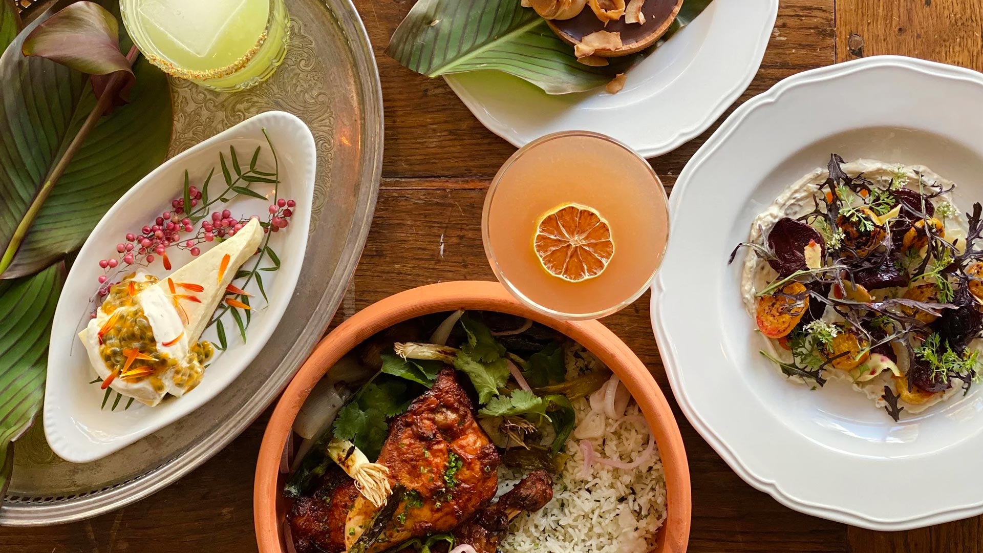 Tandoori half chicken and pastries from the bakery at The Dutchess. ©Elise Freimuth / The Dutchess