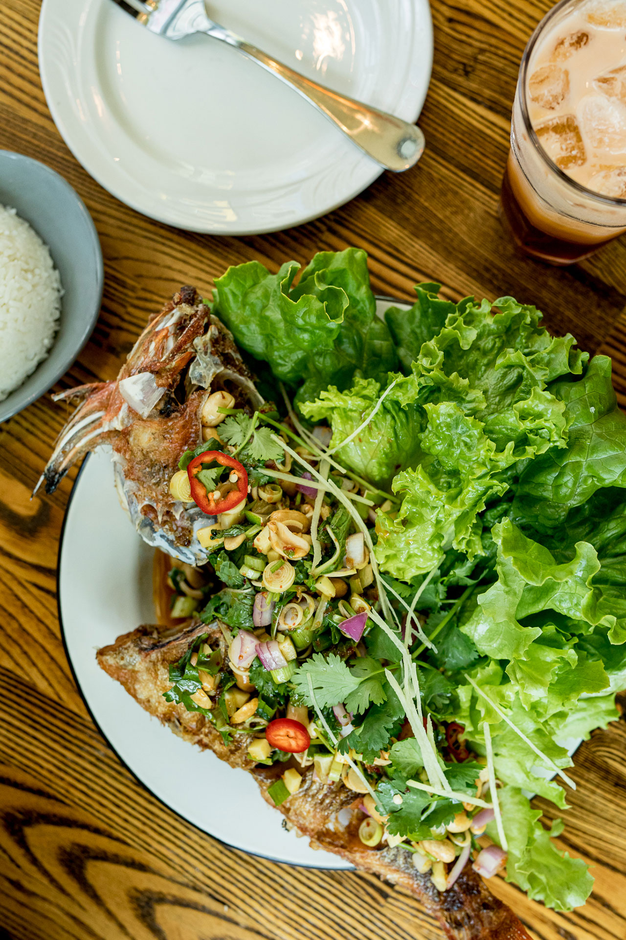 Locally caught rockfish at Sovereign. ©JuMi Pitiwartarlai/Sovereign